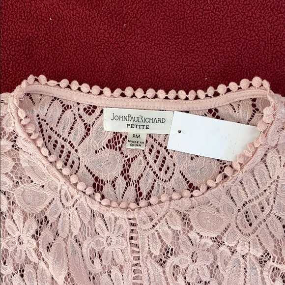 JohnPaulRichard Shirt/Top Petite M NWT - Picture 2 of 6